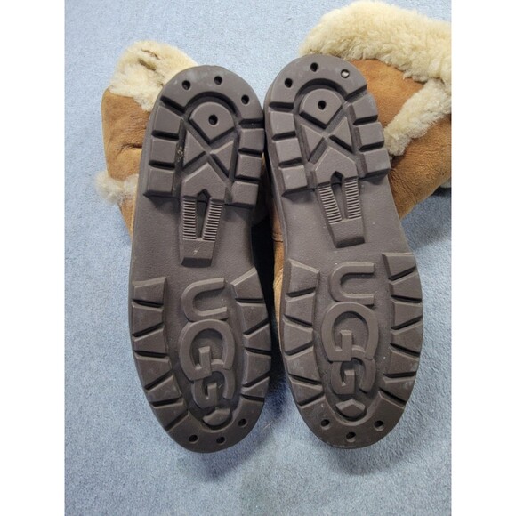 Ugg Boots Womens 8 Sundance Revival Australia Chestnut Sherpa Winter Warm READ - Picture 8 of 11